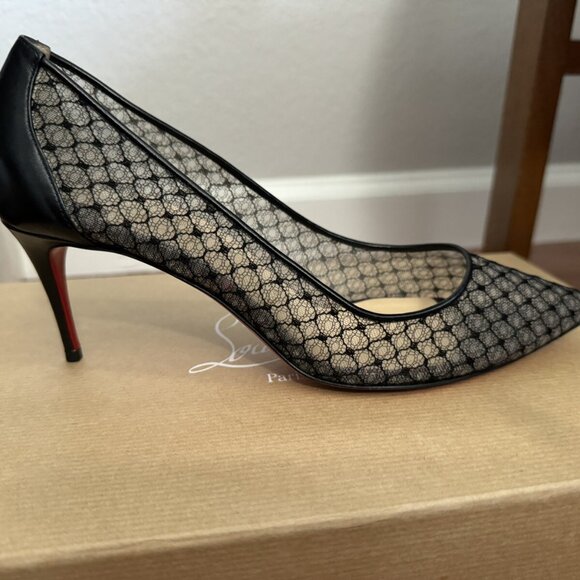 Christian Louboutin Lace Stiletto Heel - Picture 9 of 10